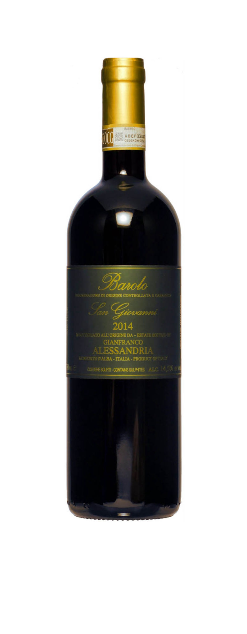 GIANFRANCO ALESSANDRIA SAN GIOVANNI 2017 BAROLO D.O.C.G.